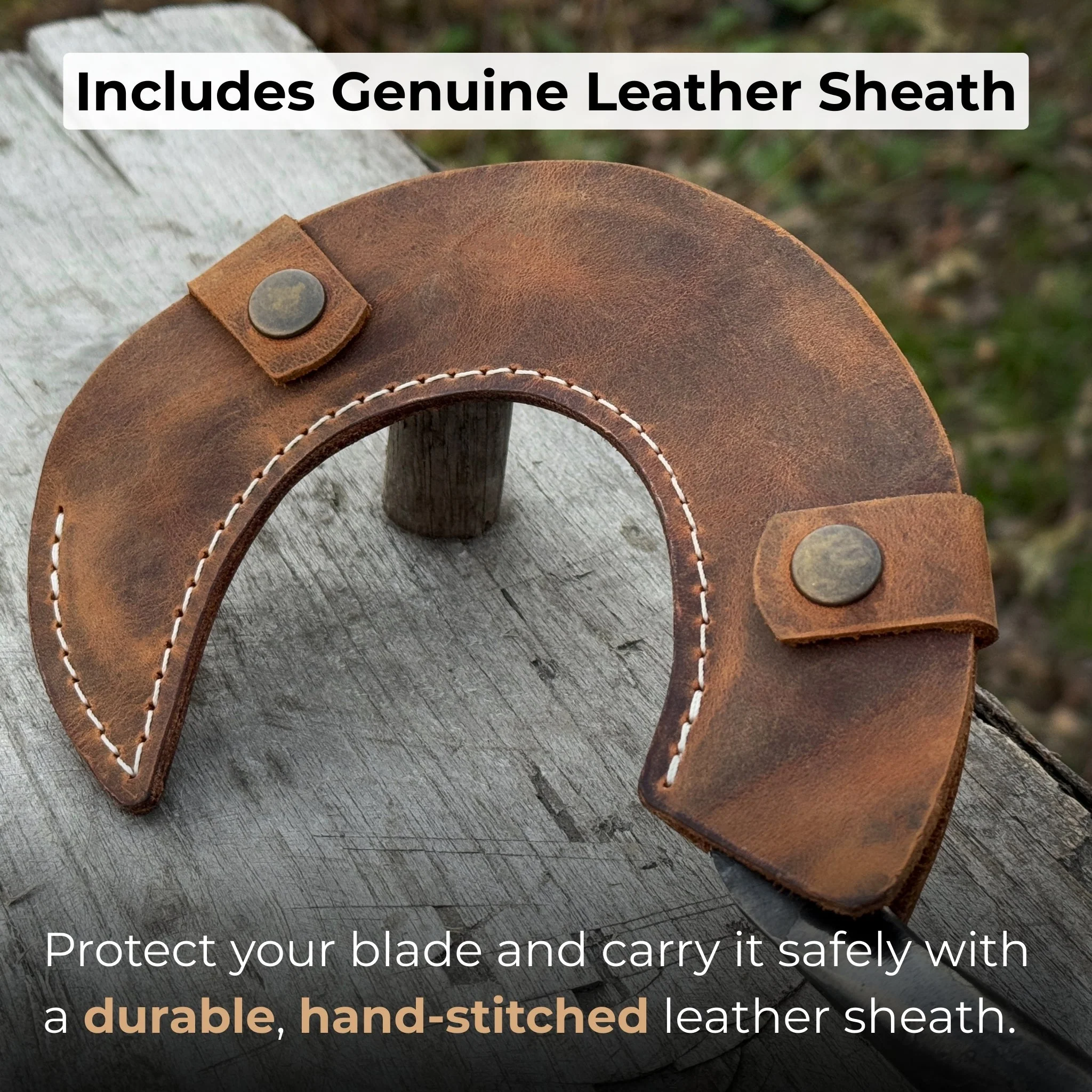 Small Sickle with Forged Handle, 9 cm (3.54 inches) - Image 4