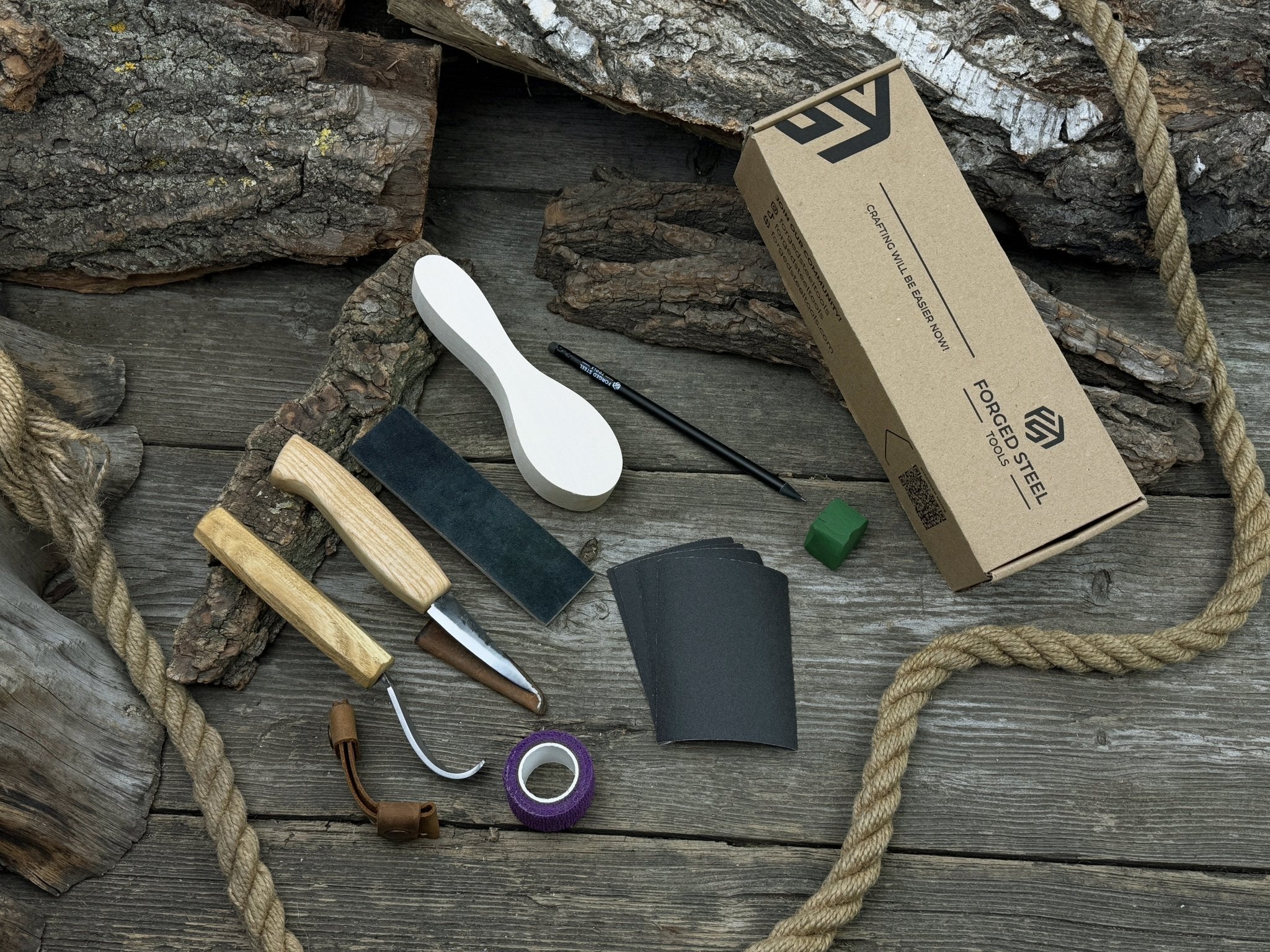 Spoon Carving for Beginners – A Perfect DIY Whittling Kit - Image 2