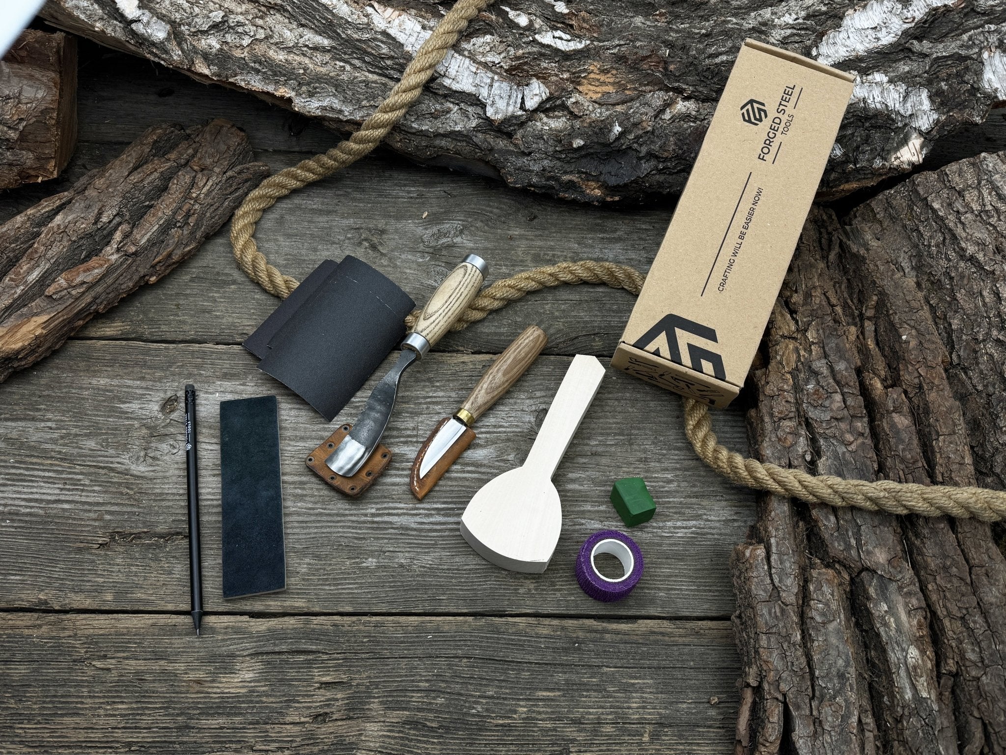 Spoon Carving Kit – All-in-One Whittling Starter Set for Beginners, Adults & Kids - Image 6