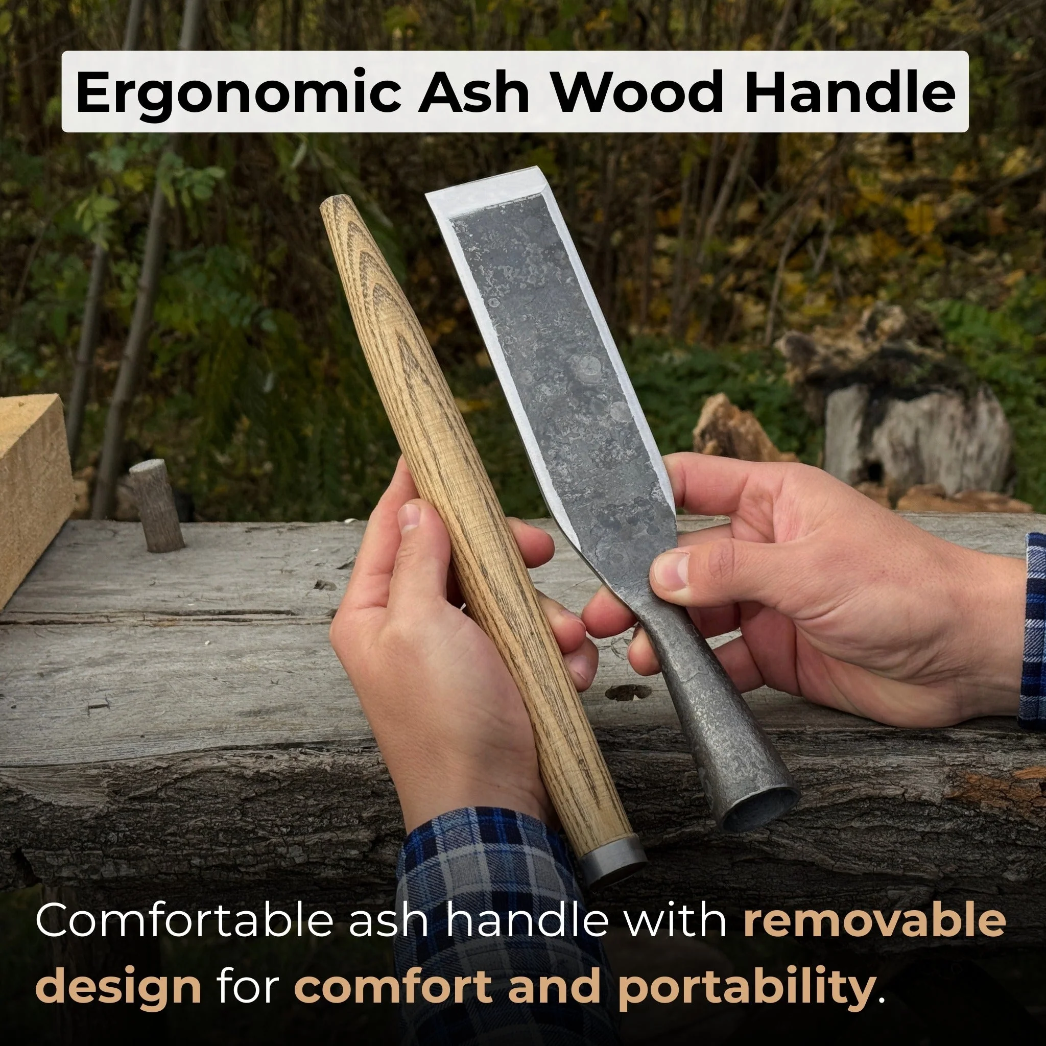 Timber Slick Chisel for Woodworking – 20 to 100 mm (0.8–3.9 Inches) - Image 3