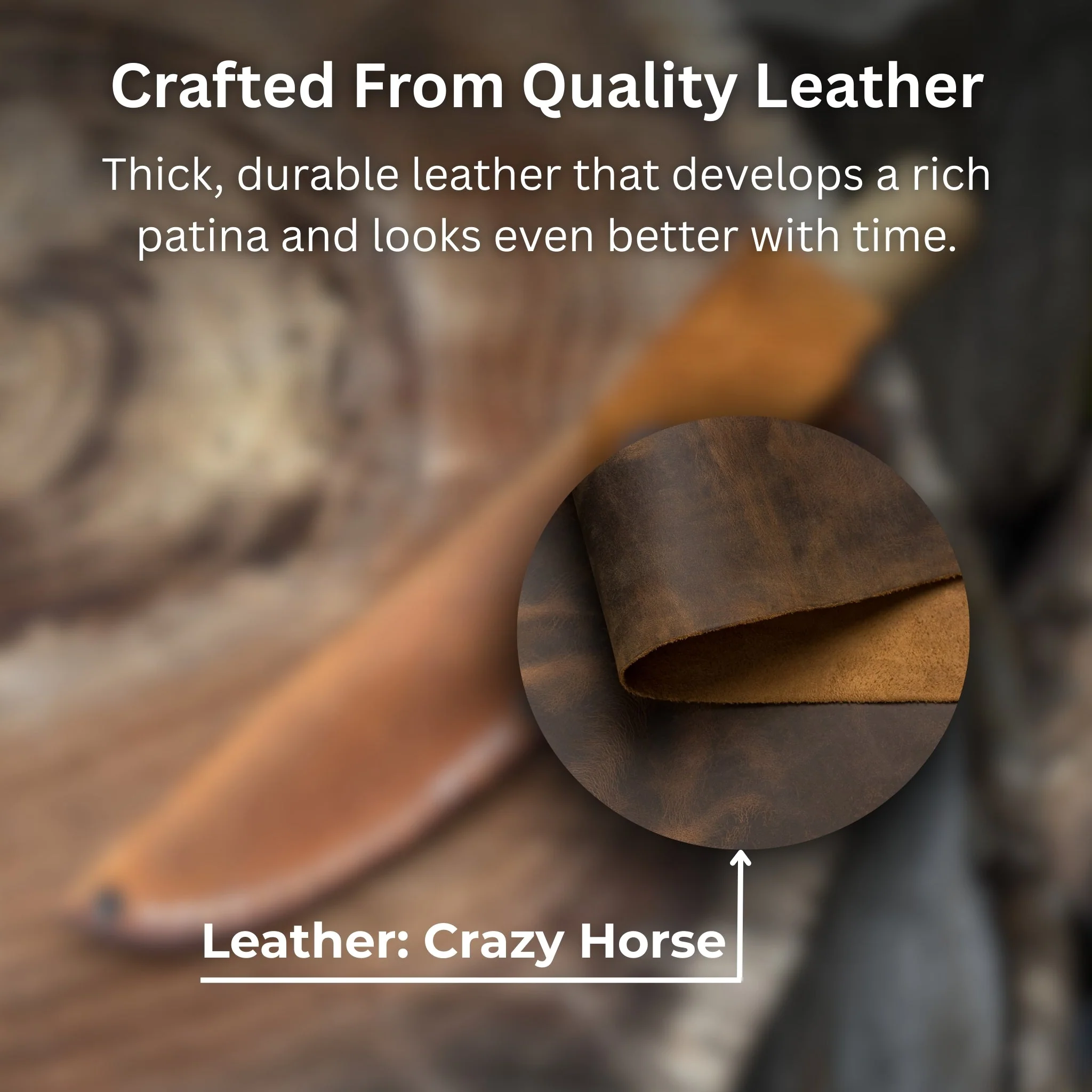 Universal Leather Knife Sheath For Fixed Knife - Image 3