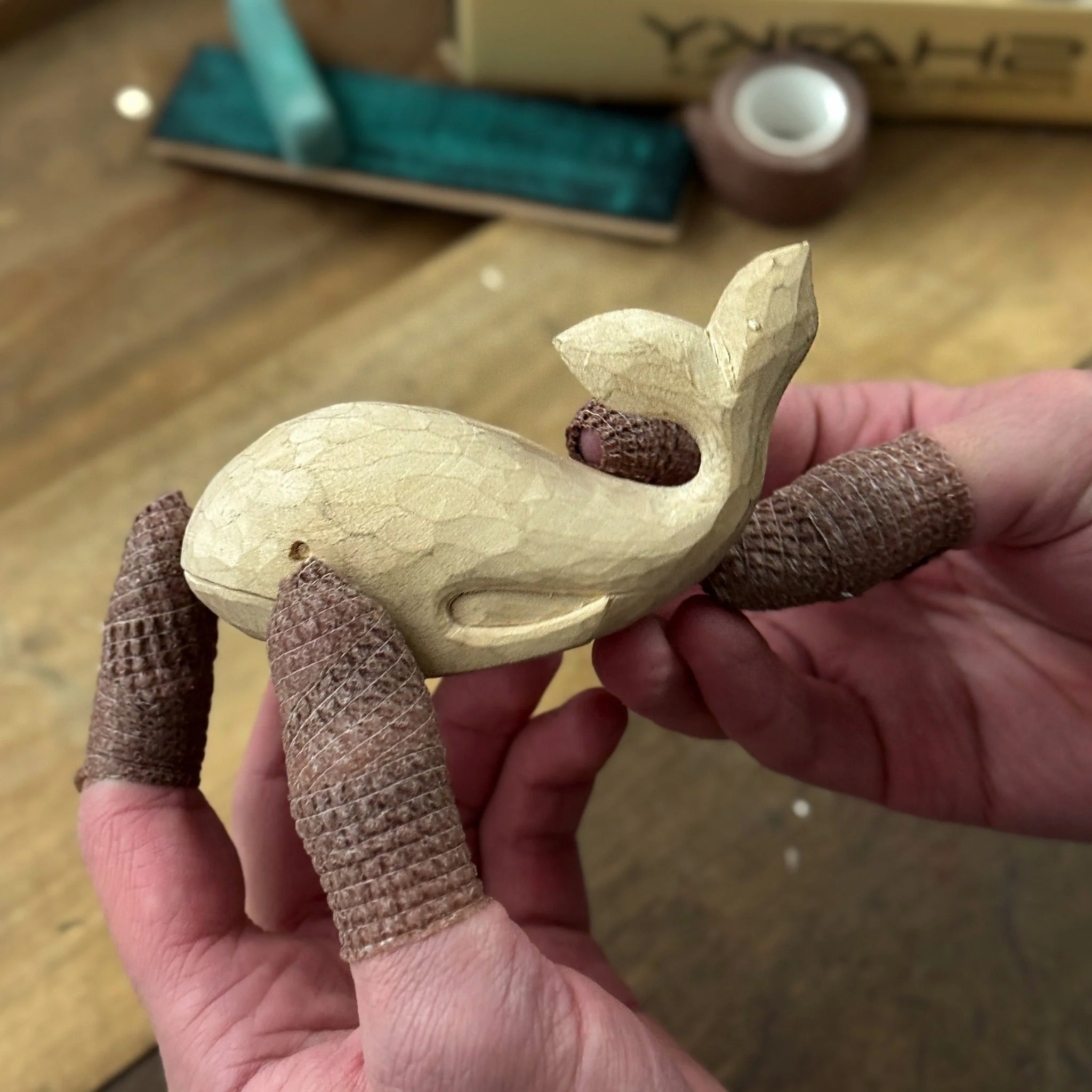 Whale Carving Kit - Complete Starter Whittling Kit for Beginners, Adults, Teens, and Kids - Image 7