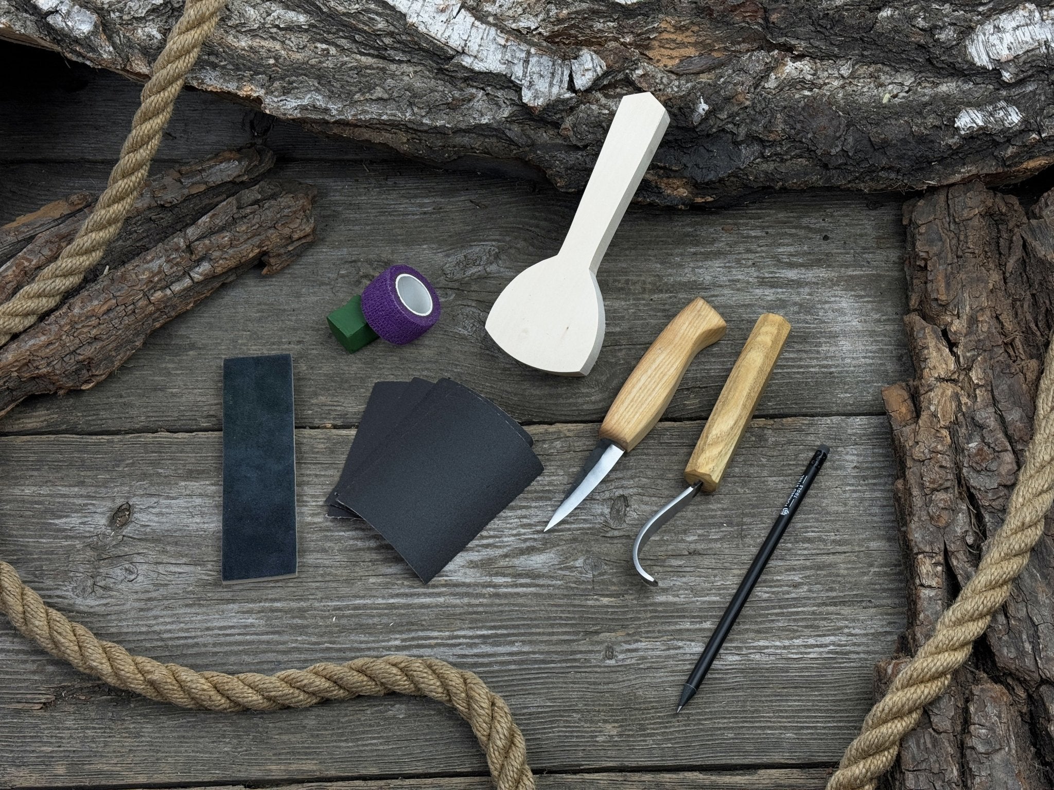 Whittle Your First Spoon – Beginner-Friendly Wood Carving Kit - Image 2