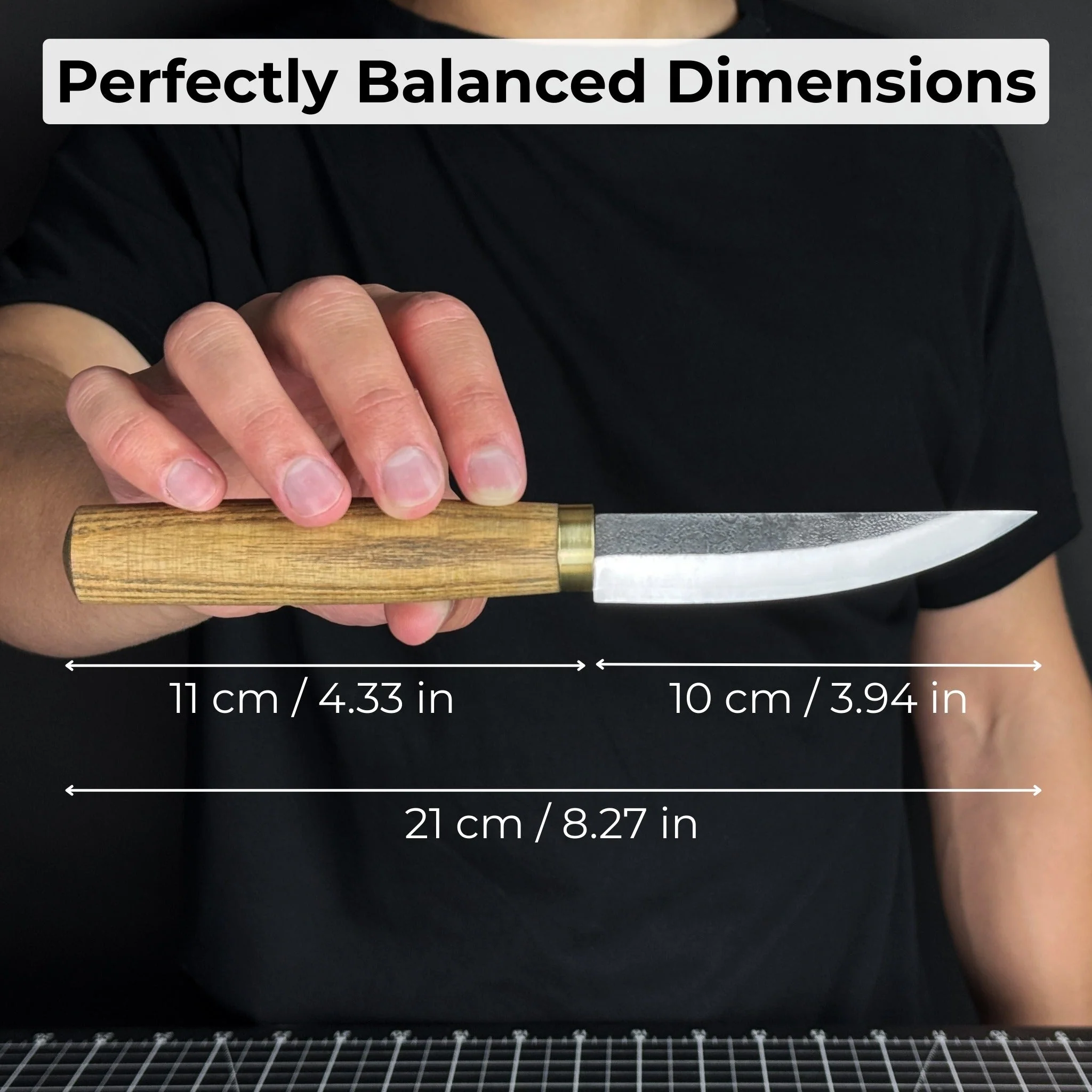 Whittling Sloyd Knife with Leather Sheath, 10 cm (3.94 inches) - Image 5